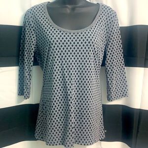 Victoria’s Secret gray and navy 3/4 length too